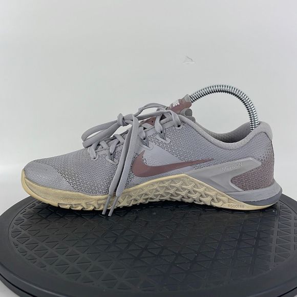Nike Metcon 4 LM Gray Athletic Training Shoes AH8804-002 Women’s Size 8 - Picture 8 of 12